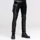 Pantaloni con tessuto  effetto marmorizzato