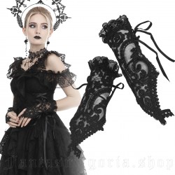 Maniche in pizzo macramè