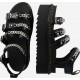 Dr Martens sandalo con zeppa modello Quad  Chain Blaire