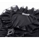 Maglia con colletto alto in pizzo