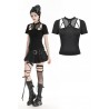 Maglia con retina e fibbia