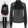 Maglia in velluto e tulle