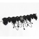 Collarino in pizzo con pendente 