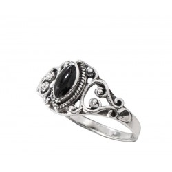 Anello in argento con teschetto